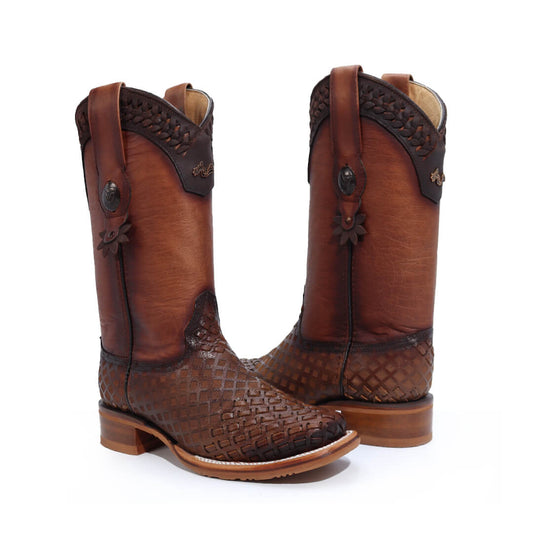 Bota Andrea de Piel de Petatillo Laser CW509