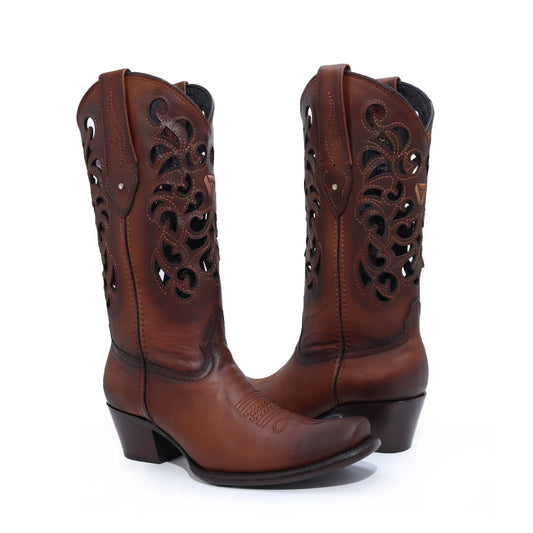 Bota Lovaina de Piel Crazy CW506