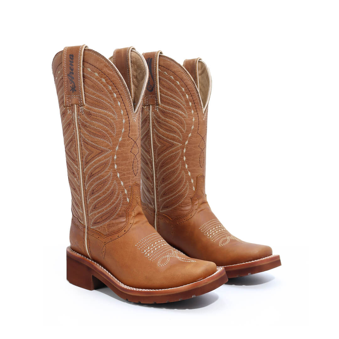 Bota Kino en Piel Alazan CW508