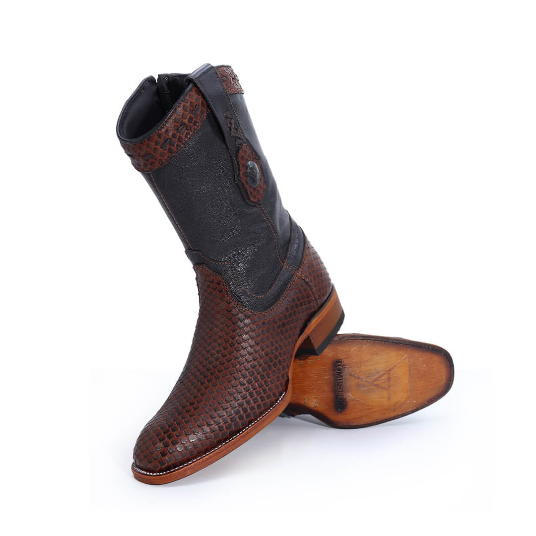 Bota Uriel de Piel Mamba Rustico CW601