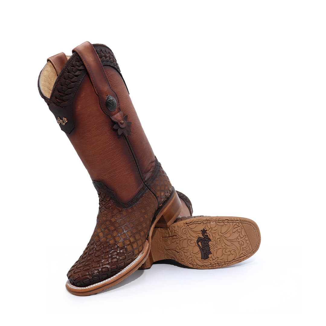 Bota Andrea de Piel de Petatillo Laser CW509