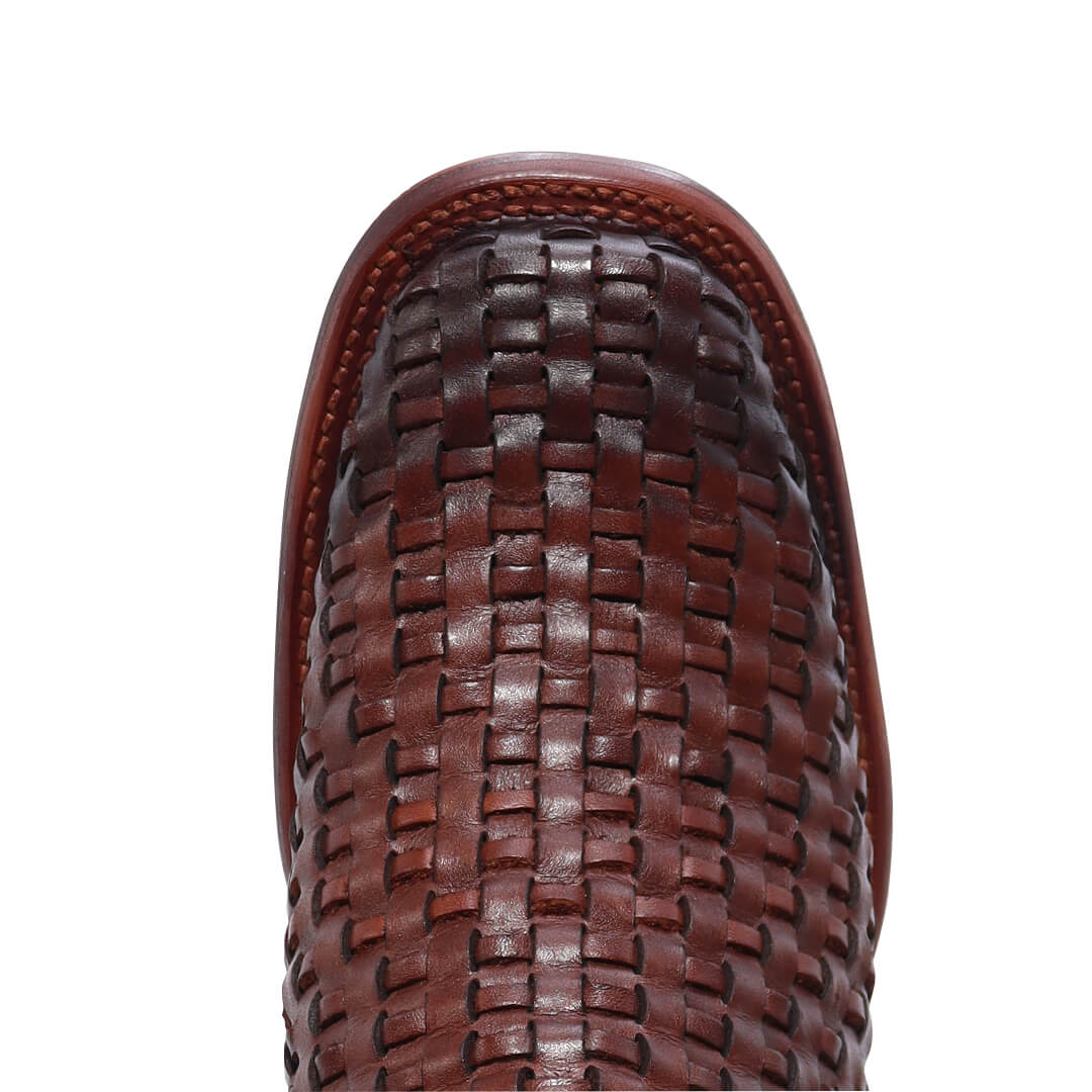 Bota Andrea de Piel de Petatillo Graso CW503