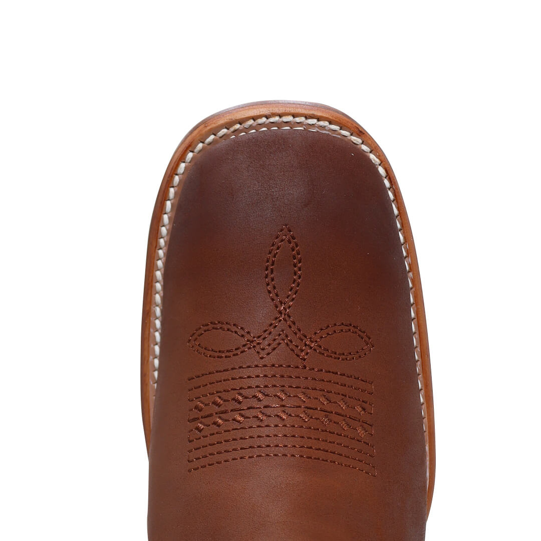 Bota Penacho de Piel Crazy CW507