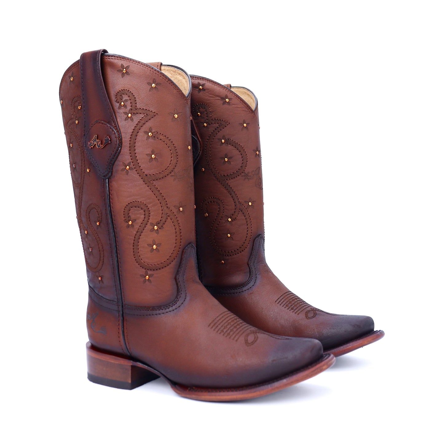 Bota Alheli en Piel Res con Acabado Crazy CW513